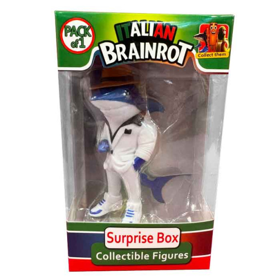 ITALIAN BRAINROT 1 PACK SURPRISE FIGURE  5 INCH - Shark
